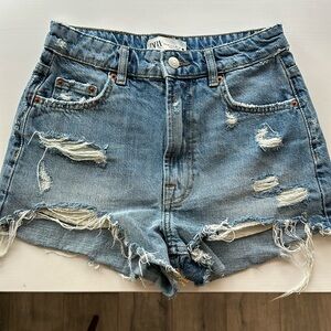 Zara Denim Jean Shorts 2